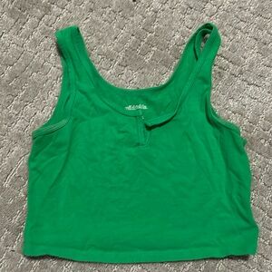 Wild Fable Green Target Tank Top